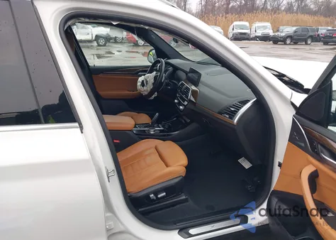 2021 BMW X3 xDrive30I z USA, uszkodzony, nr VIN 5UXTY5C02M9H83372